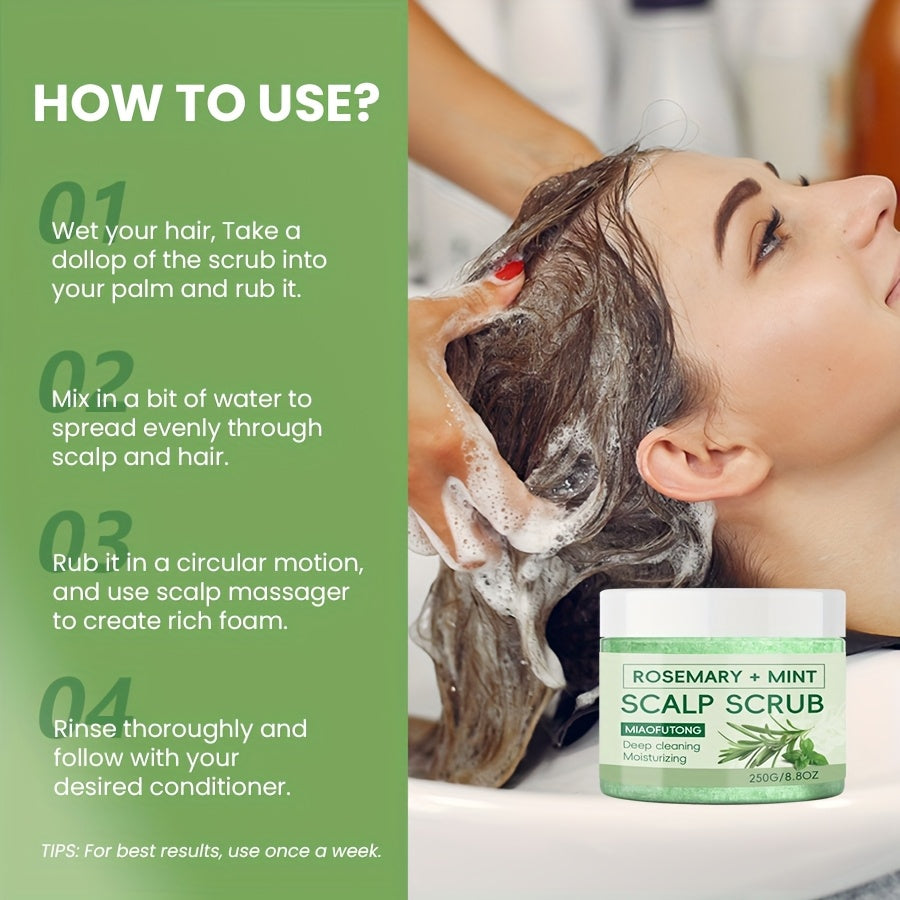 Rosemary Mint Scalp Scrub