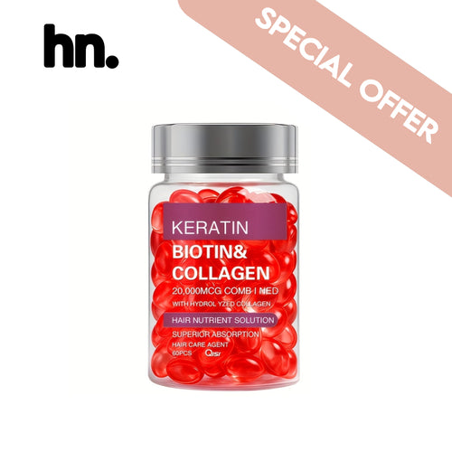 Three-In-One Keratin Biotin & Collagen (60 Capsules)