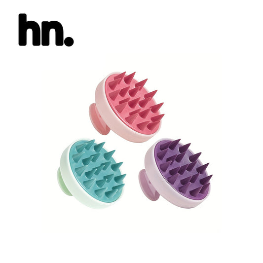 Silicone Hair Brush with Scalp Massage (3 pack)