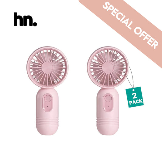 Mini Portable Fan (2 pack)